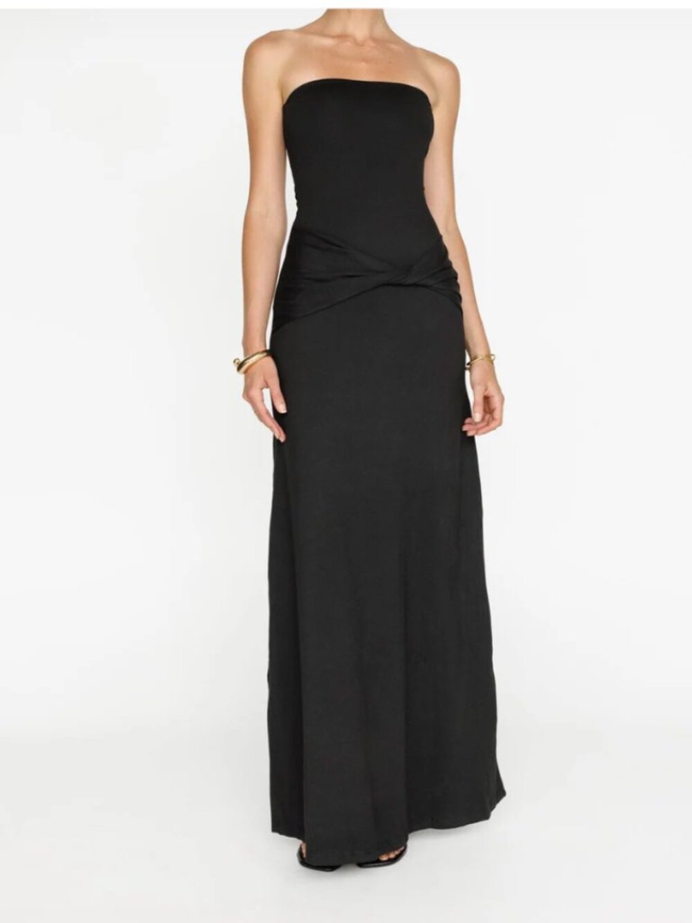 Charcoal Clothing Black Maxi Dress